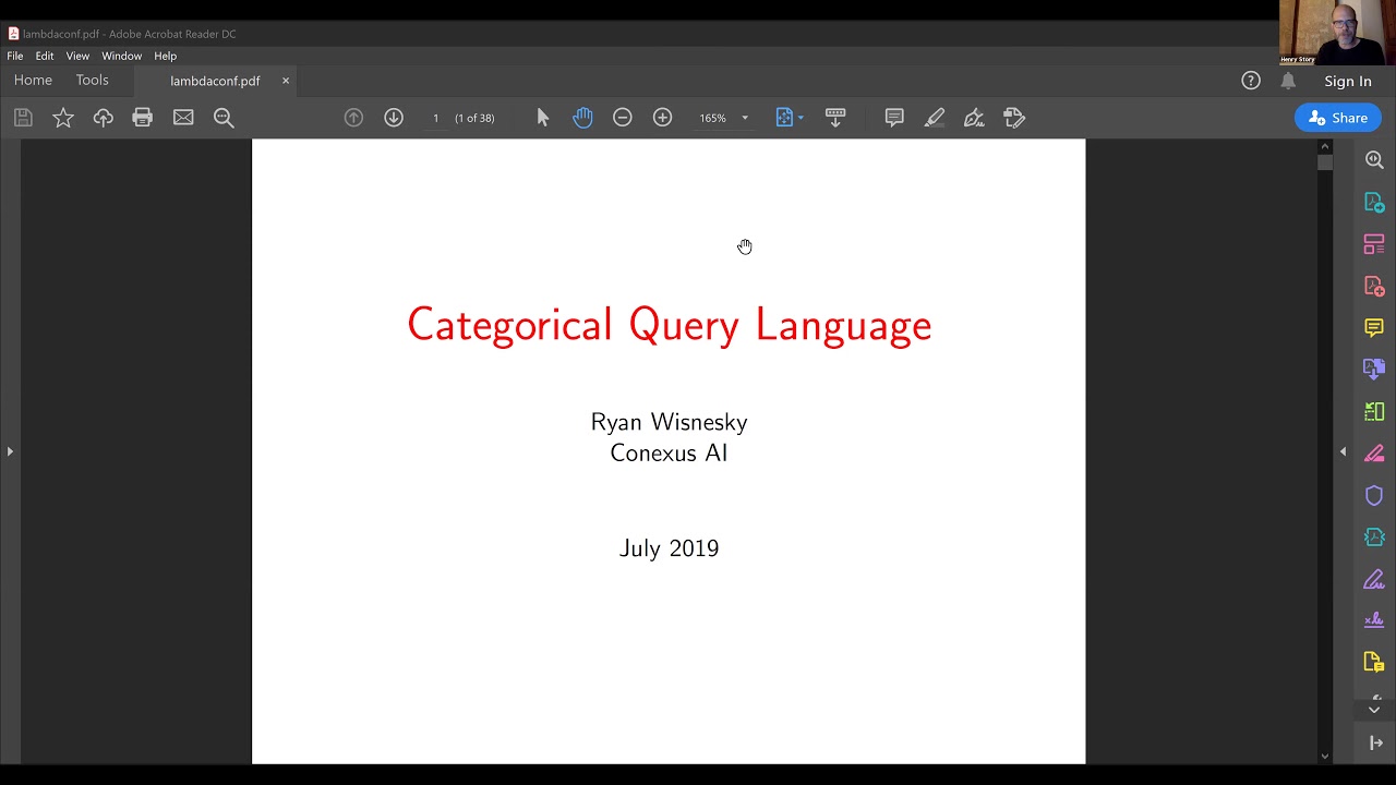 Categorical Query Language (CQL) and Applications