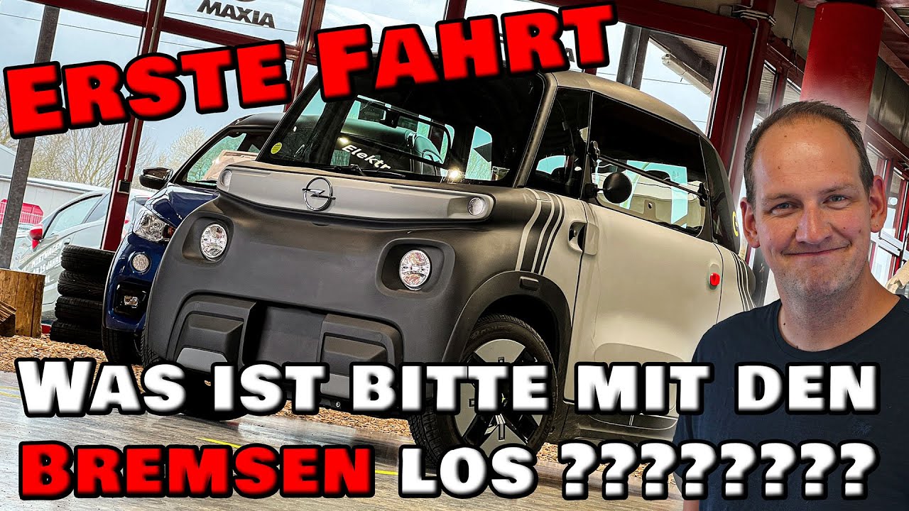 Was zum Teufel sind das für Bremsen? Opel Rocks-E Probefahrt.