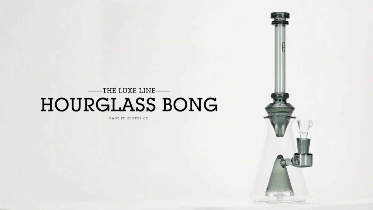 HEMPER GLASS: Luxe Line x Hourglass Bong