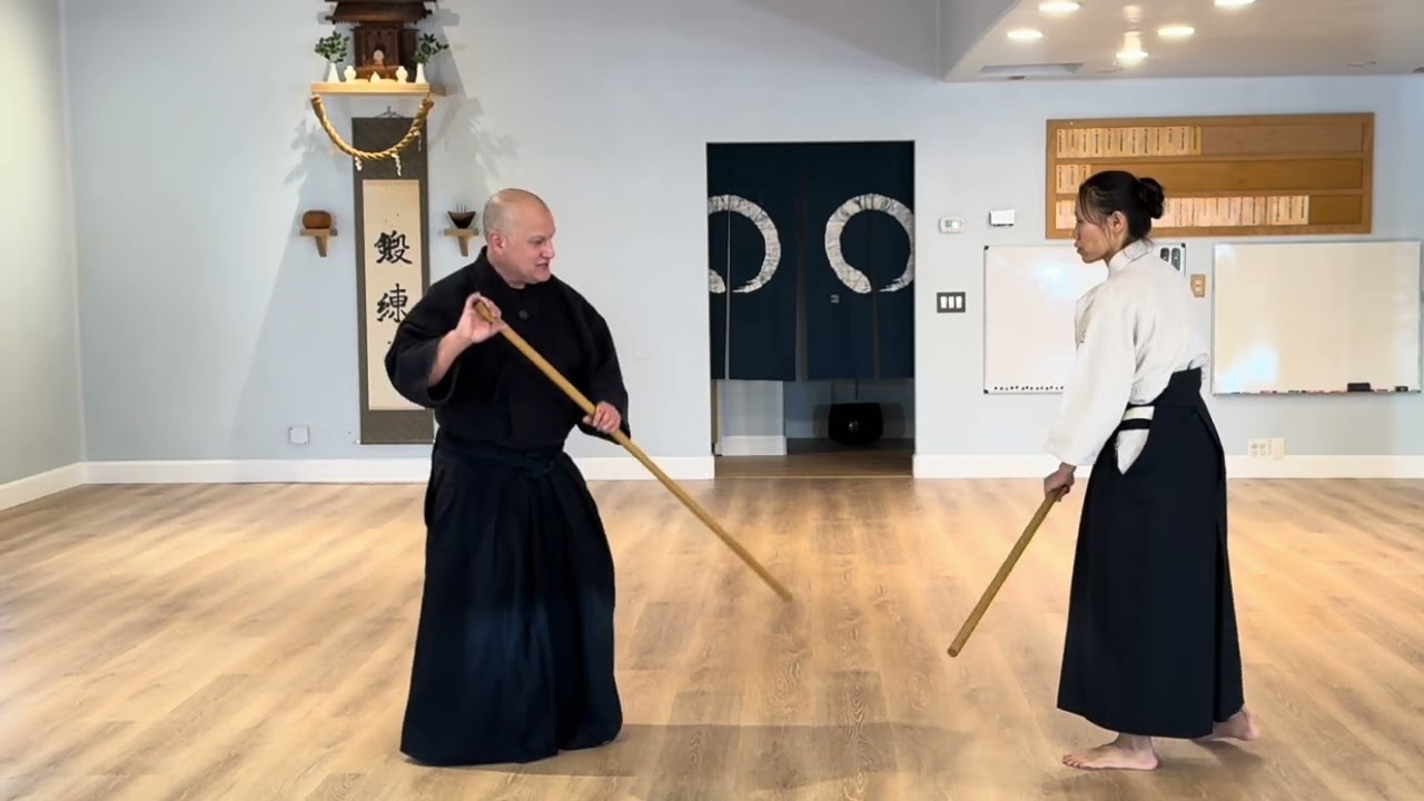 Aikido: Sound Weapons Work - NOT Sticks Hitting Sticks (Otoshizuki, Full Class)
