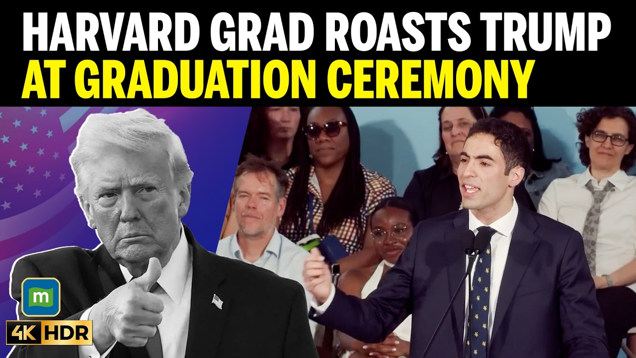 WATCH: 'HE THINKS HARVARD IS IN TEHRAN', Anti-MAGA Joke At Graduation Sparks Outrage | World News