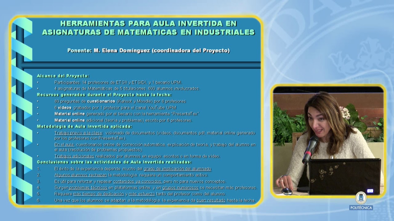 Aula Invertida: Matem&aacute;ticas en Industriales.