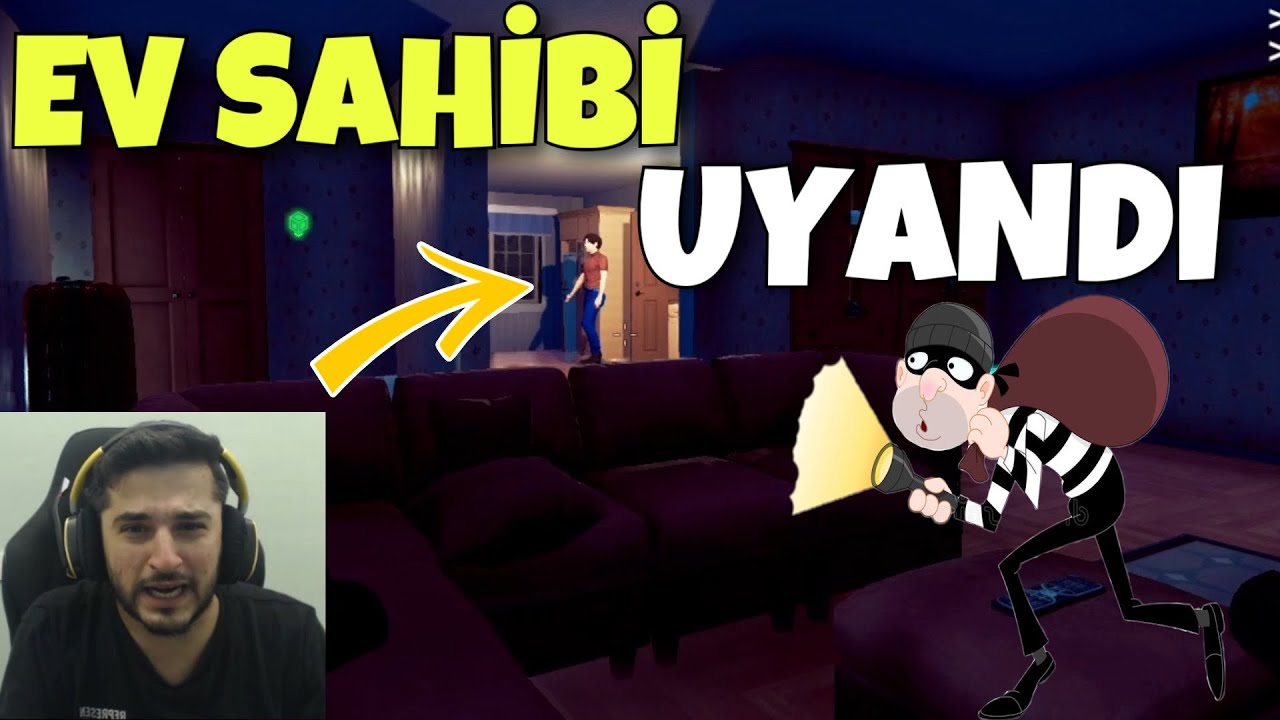 HIRSIZLIK YAPARKEN EV SAHİBİ UYANDI, DOLAPTA MAHSUR KALDIK! -THİEF SIMILATOR (2)