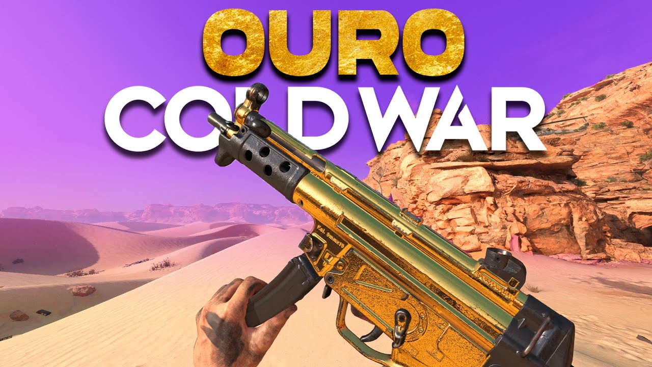 Pegando o meu PRIMEIRO OURO AO VIVO do Call Of Duty Black Ops Cold War!