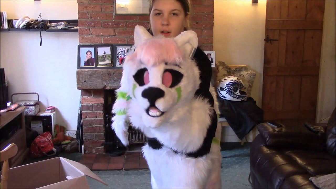 Candy Floss - Fursuit Suit up video