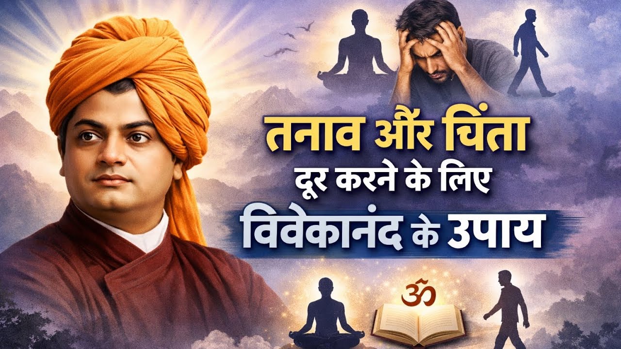 तनाव और चिंता दूर करने के लिए विवेकानंद के उपाय।।Swami Vivekanand Inspirational Thoughts 