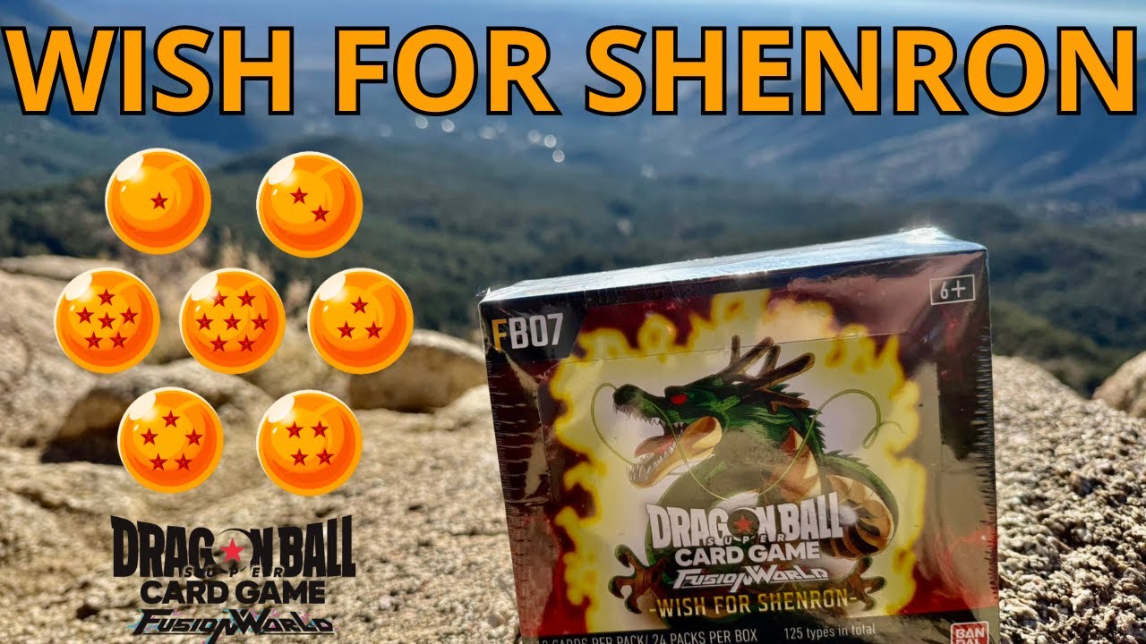 Призыв Шенрона на вершине горы! Dragon Ball Super: Мир слияния!
