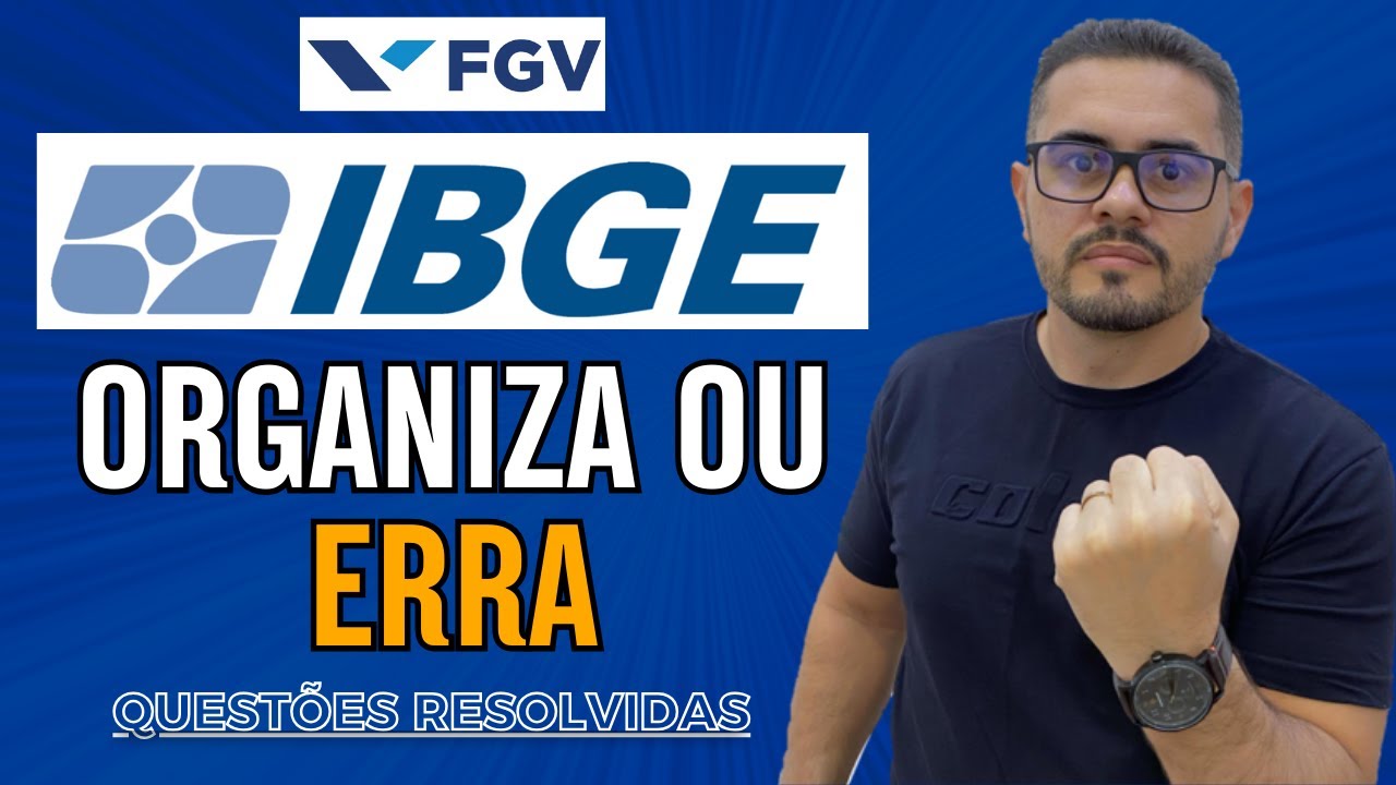 CONJUNTOS E DIAGRAMAS NO IBGE 2026: COMO A FGV REALMENTE COBRA