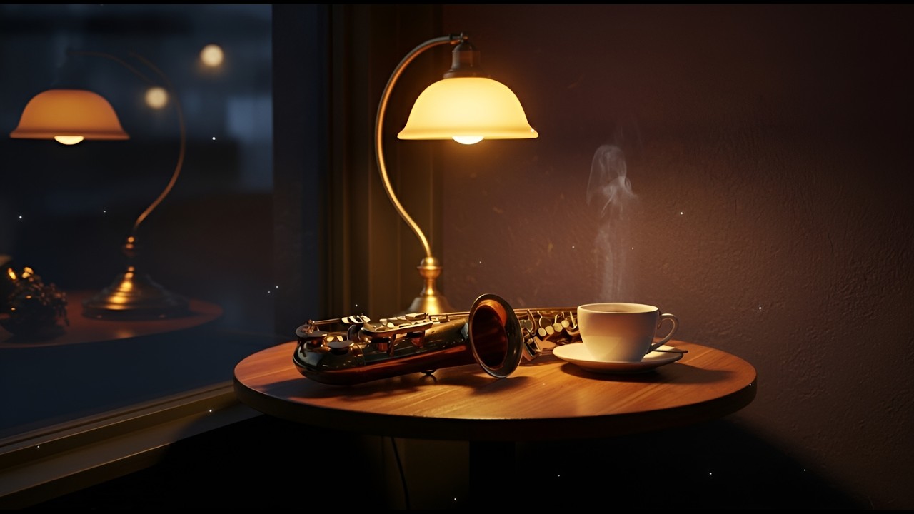 🎷 Very Slow Smooth Jazz Saxophone | Chill Jazz Lounge for Relaxing Nights