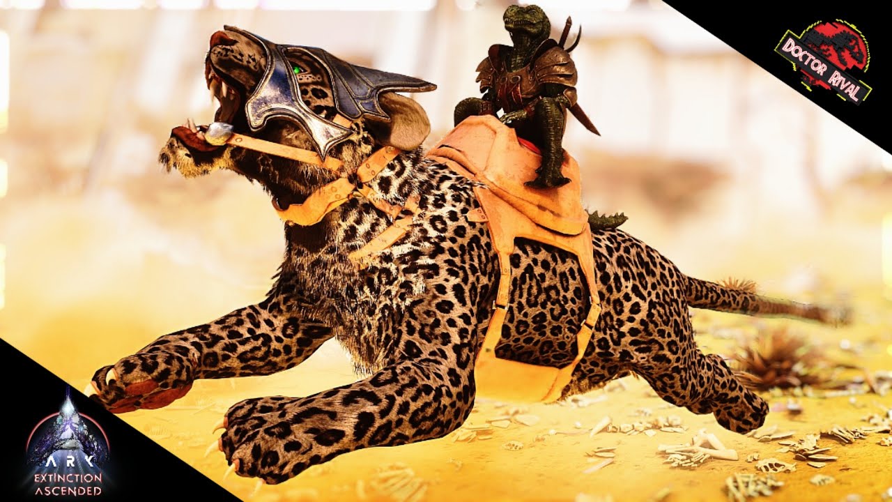 Taming a LEOPARD || Ark Extinction Ascended