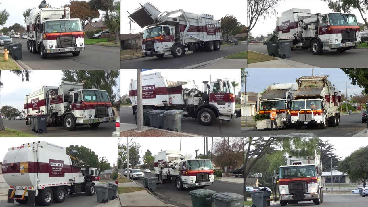 MEGA EDCO Disposal Post-New Year's Collection 2018 (9 Trucks!)