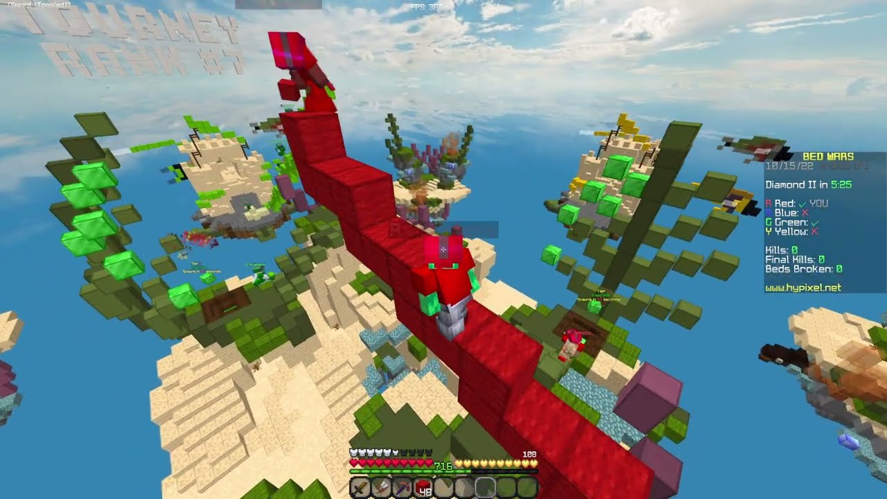 Winning a Premium Bedwars Tournament