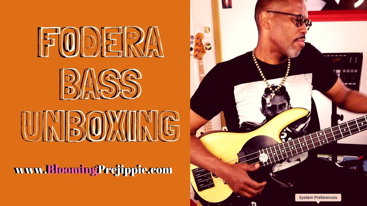 Fodera Bass Unboxing