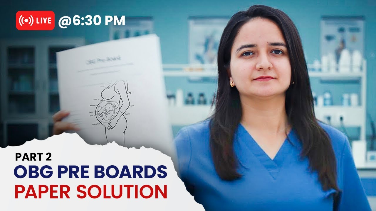 OBG NORCET Pre Boards Paper Solution | RRB | SGPGI | KGMU | NORCET 10 Preparation | NPrep