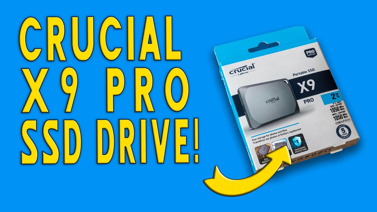 X9 Pro Crucial external ssd | Best External Hard Drive in 2025