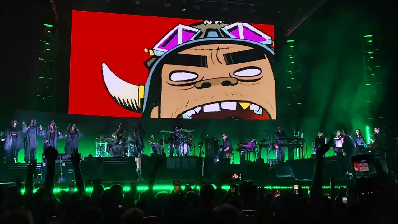 Gorillaz - O Green World @ London 2025