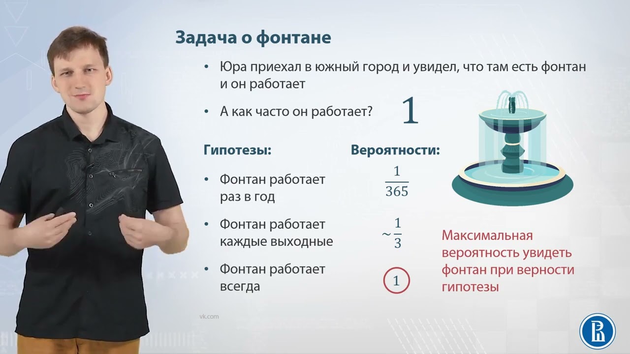 12-02 Смысл метода максимального правдоподобия