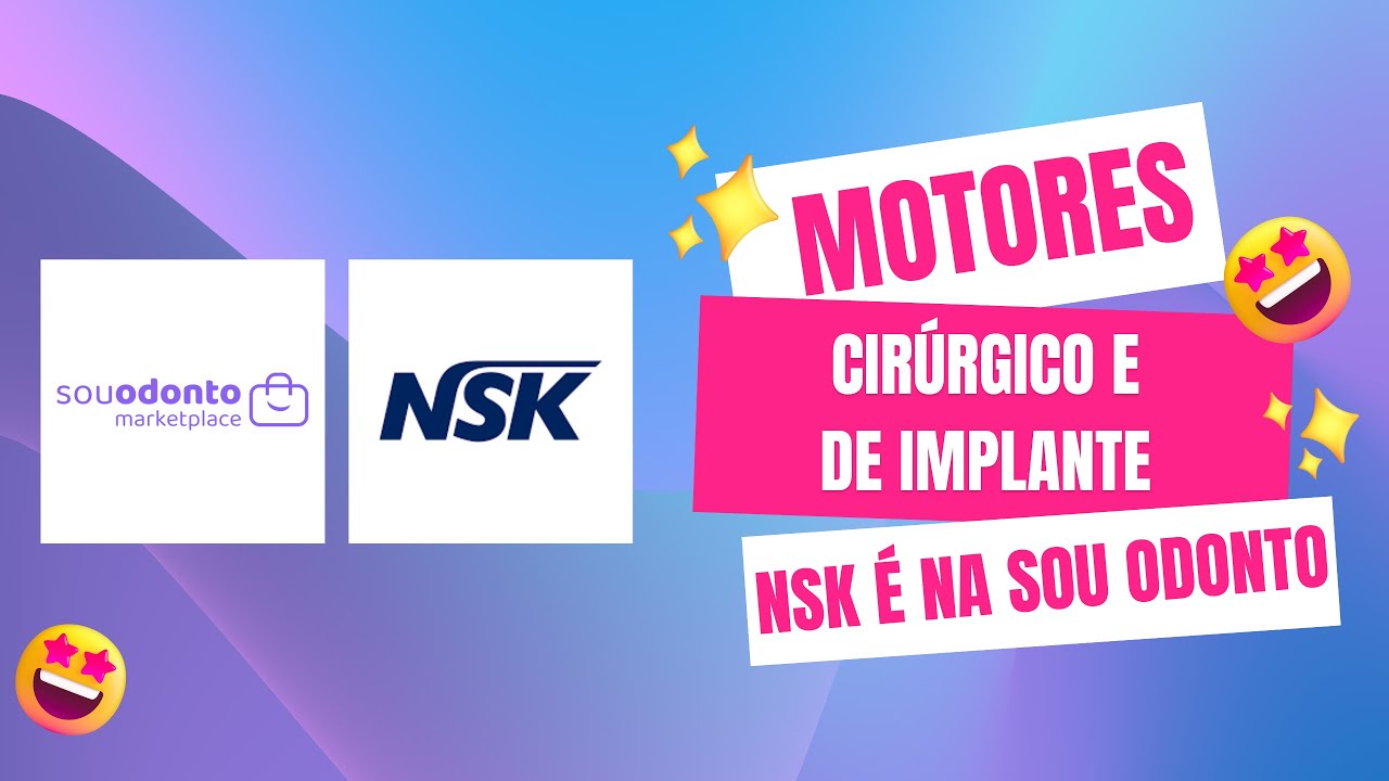 Motor de Implante e Motor Cir&uacute;rgico &Oacute;sseo Ultrass&ocirc;nico conectados como um! Sou Odonto Marketplace