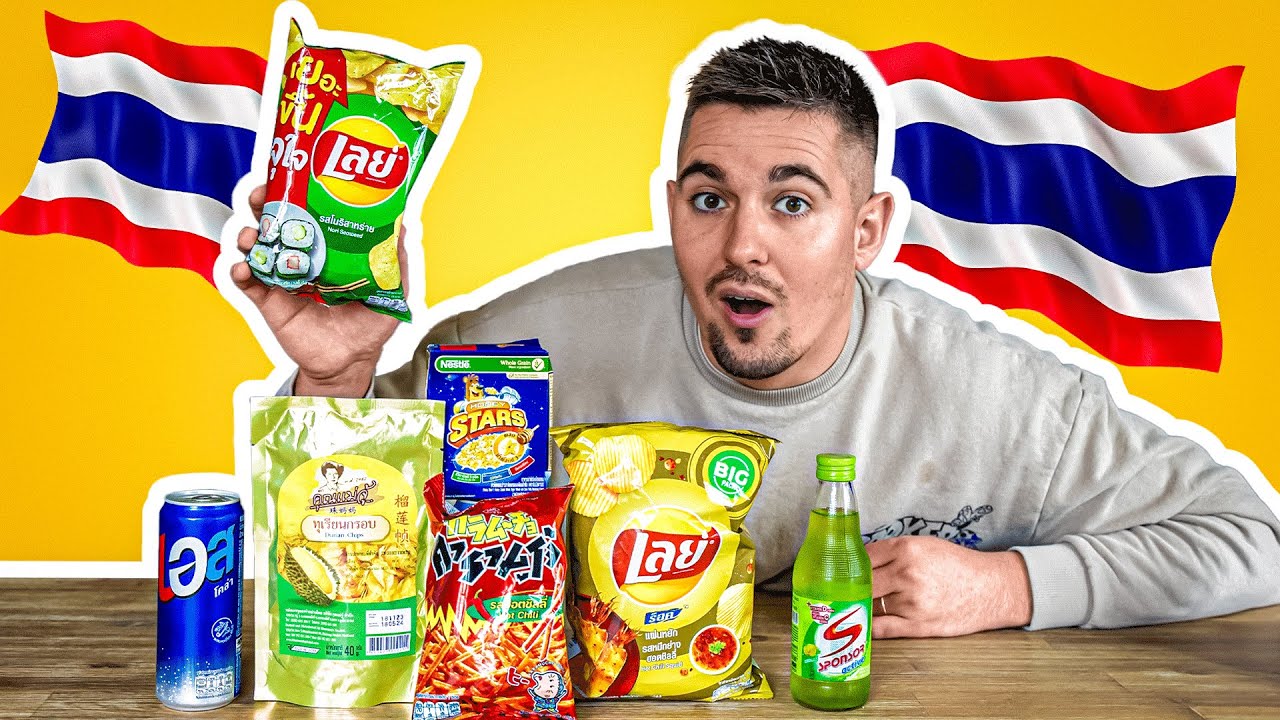 JE DÉGUSTE DES PRODUITS THAÏLANDAIS (c’est bizarre…)