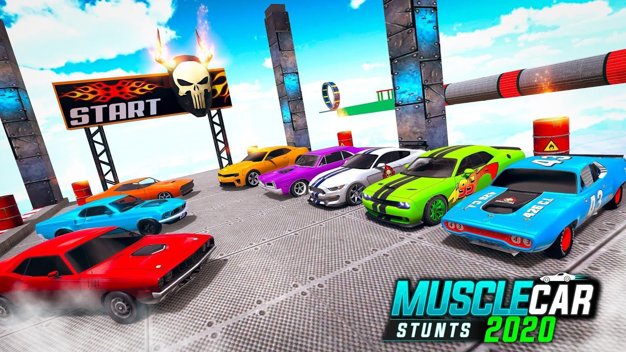 Muscle Car Stunts 2020/Your favorite muscle cars like sports, racing, classic and speed cars.#1