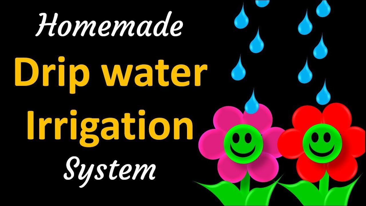 homemade drip irrigation system