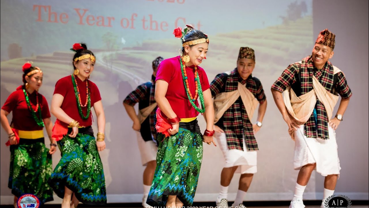 Bandipuraima & dada ghare Saili cover dance performance in gurung Losar Sydney Australia 🇦🇺