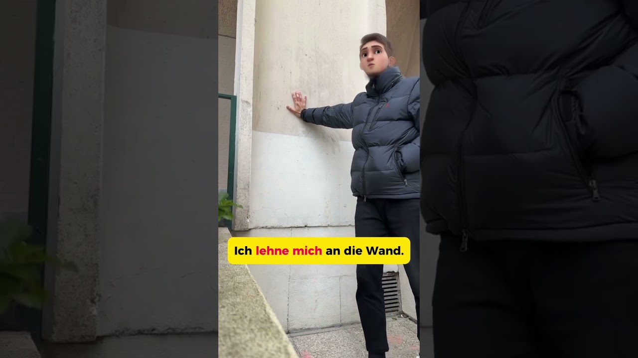 Deutsch lernen: K&ouml;rperhaltungen & kleine Handlungen 🪑🧼🇩🇪 #deutschlernen