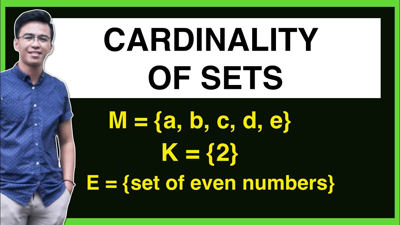Cardinality of a Set | @MathTeacherGon