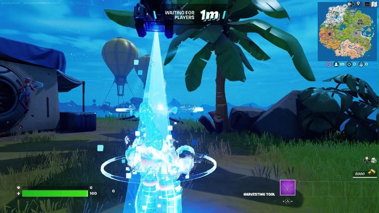 *NEW* HALLOWEEN BLUE SKATER SULK REMI SKIN IN FORTNITE PS5 + A VICTORY ROYALE WIN! (SOLO)