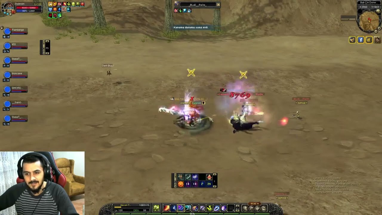 SİLKROAD TRSRO 100LV GLAVİE end WARİOR WARLOC PVP!!! #trsro #gamegami #sikroandonline
