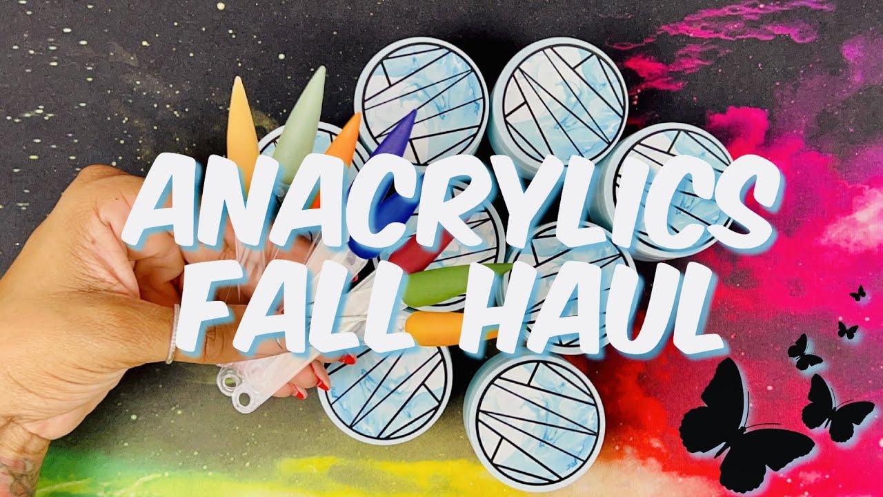 @Anacrylics New Fall Acrylic Collection Haul | Swatches | Unboxing | The Nail Matrix Monomer |
