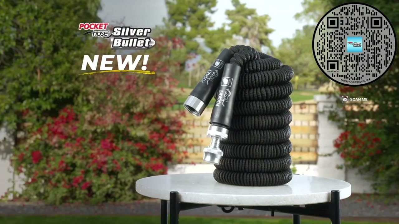 NO MORE HASSLE With Pocket Hose Silver Bullet!