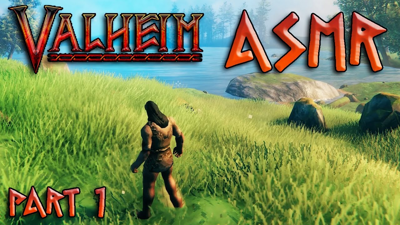 ASMR Let's Play: Valheim Part 1 || BEST VIKING GAME