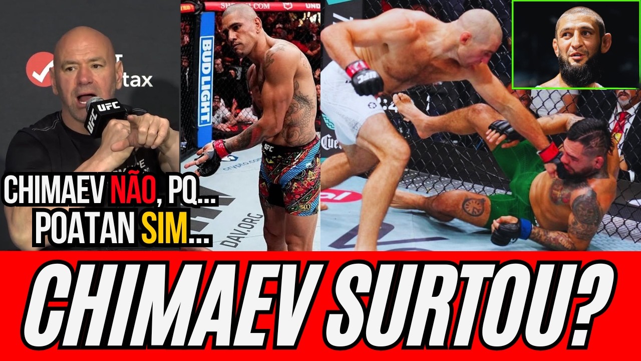 🚨VAZOU TUDO! REAÇÃO FURIOSA de Chimaev, ATITUDE BIZARRA de Strickland E MAIS