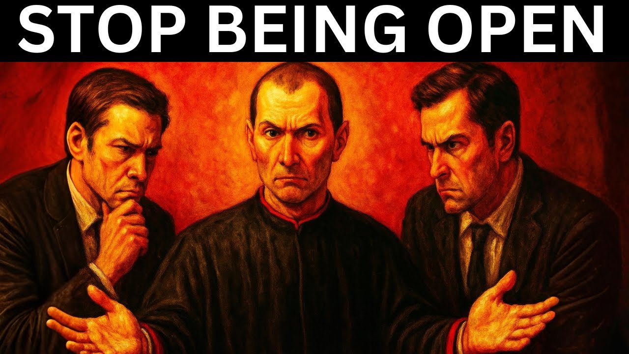 Stop Being Open, They're Secretly Reading You - Machiavelli’s Warning