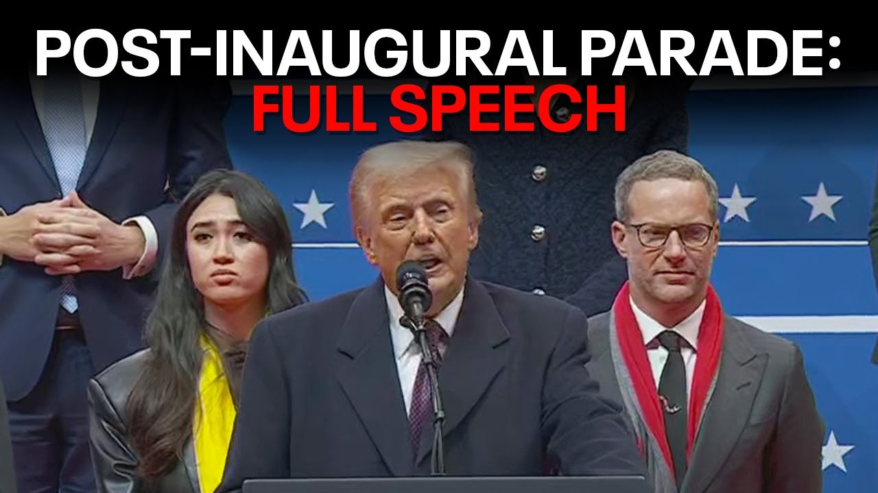 Trump promises ‘golden age of America’ during speech following inaugural parade