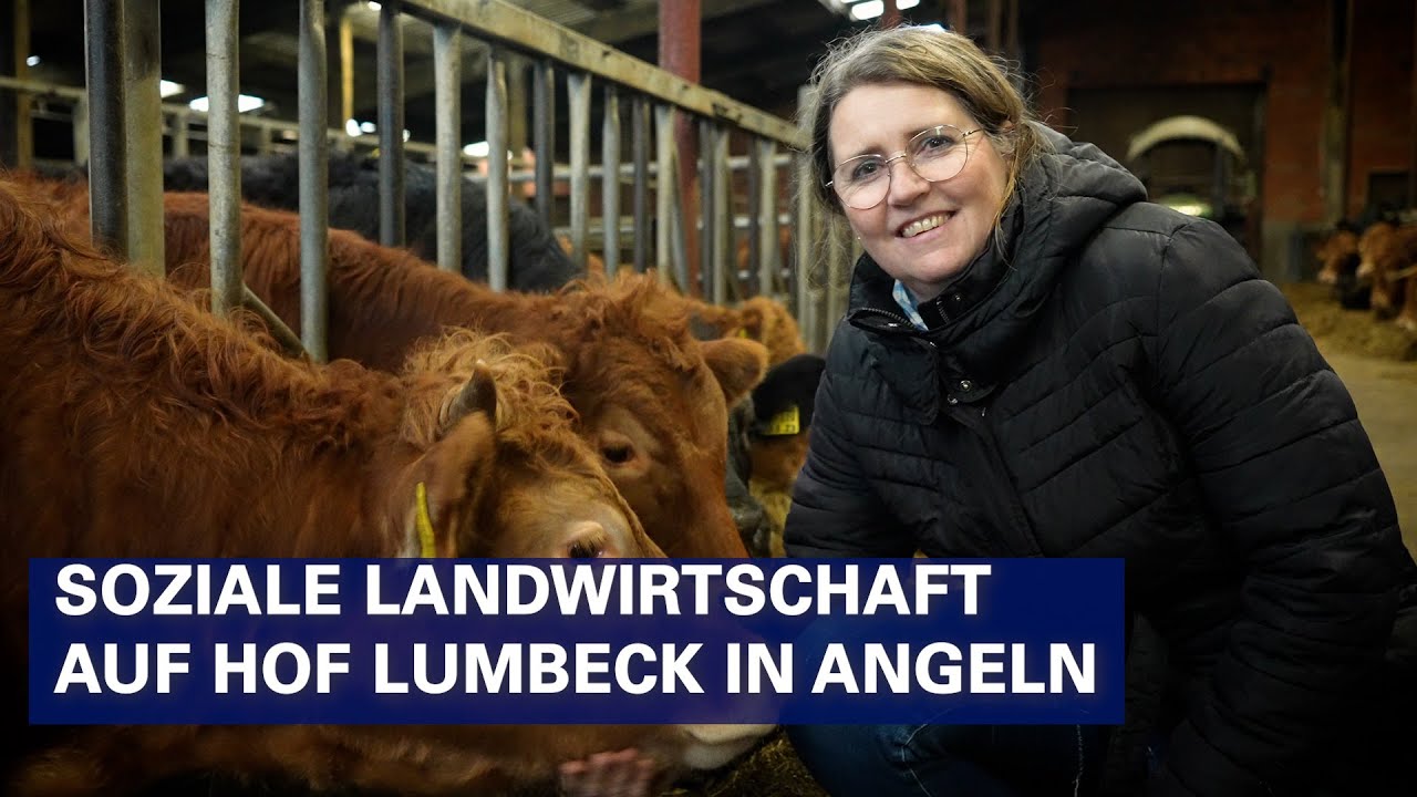 Soziale Landwirtschaft: Besuch auf Hof Lumbeck in Angeln