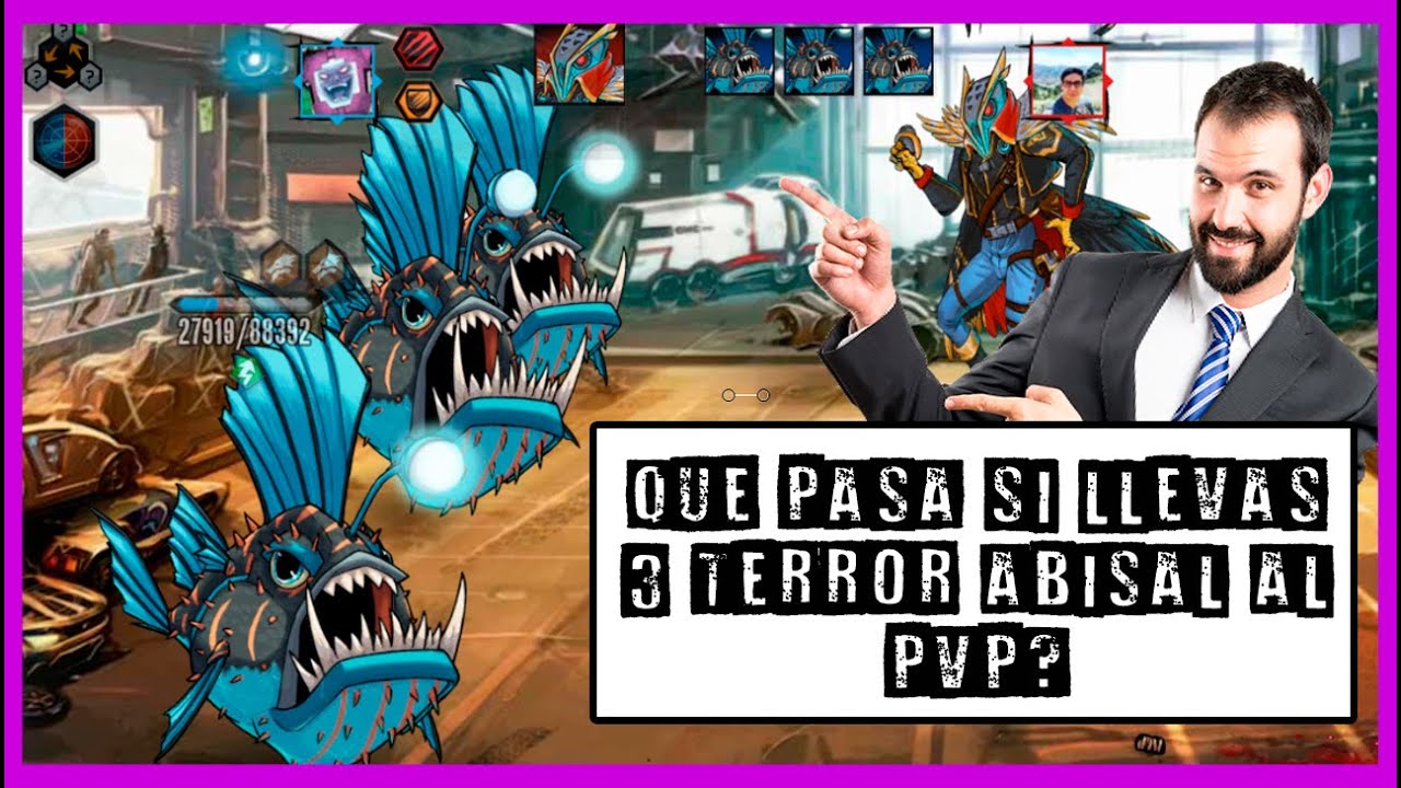 Que sucede si llevas 3 terror abisal al pvp?? M.G.G
