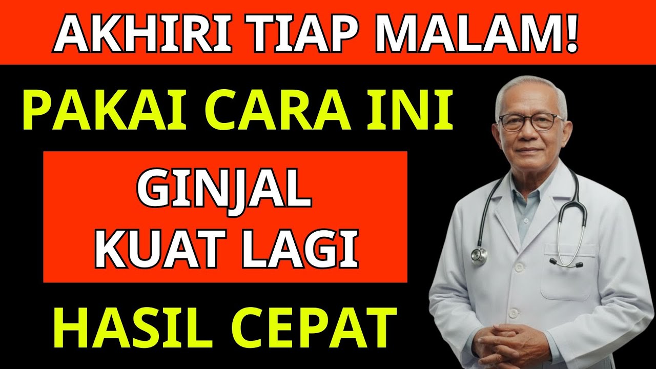 5 Solusi Cegah Kencing Malam ❗ Rahasia Ginjal Sehat, Jangan Tunggu Rusak!