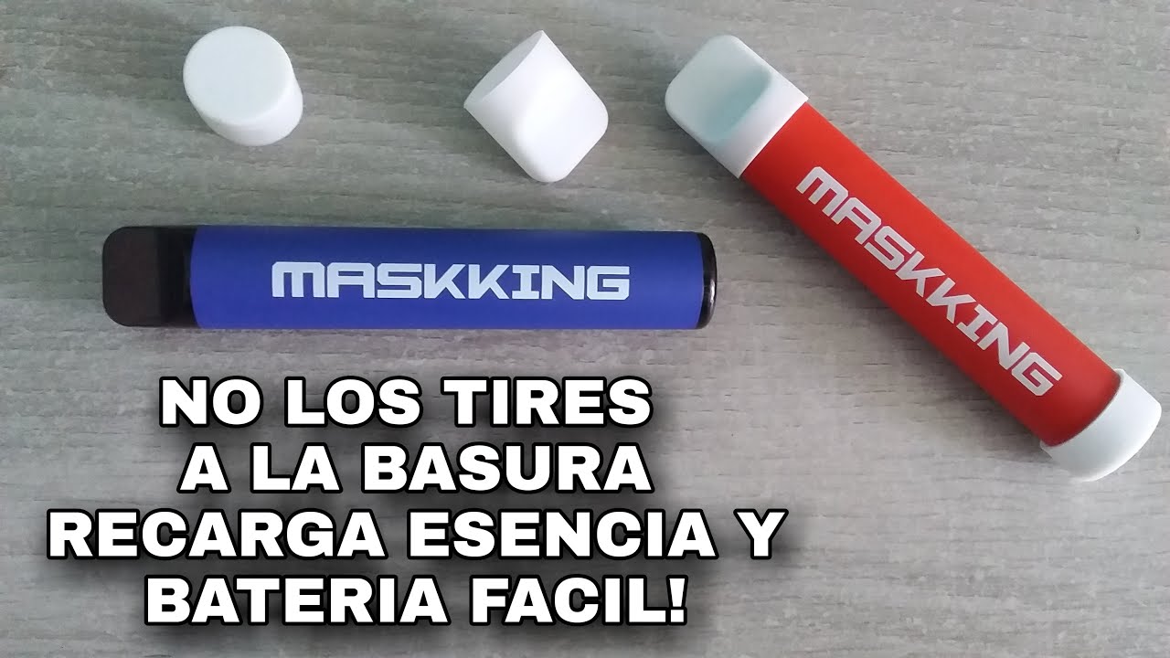 COMO RECARGAR MASKKING