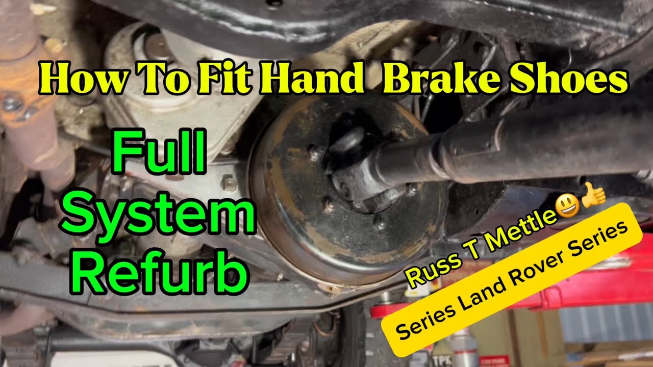 Hand brake oil seal . Land Rover Series 3 .Transmission hand Brake Refurb. 