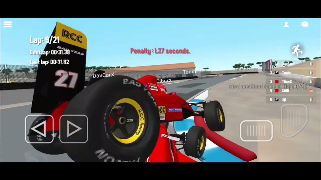 MadCar F1 Italian Championship Rd.12 - USA GP (Laguna Seca) Sprint Race