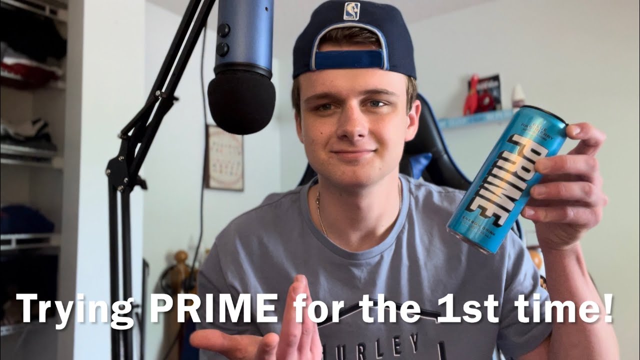 ASMR - Trying PRIME Energy for the 1st time! (Review & Ramble)