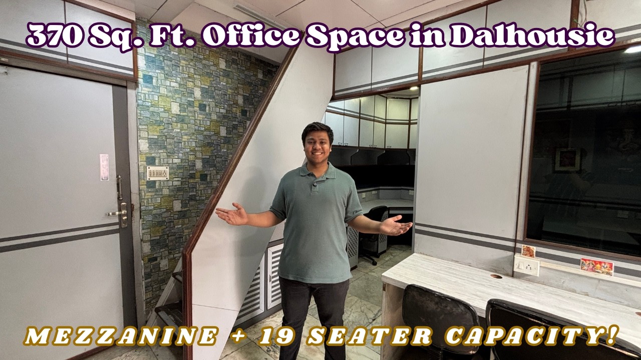 370 Sq. Ft. Office for Sale in Dalhousie, Kolkata | 19 Seater with Mezzanine | Avesh Realty