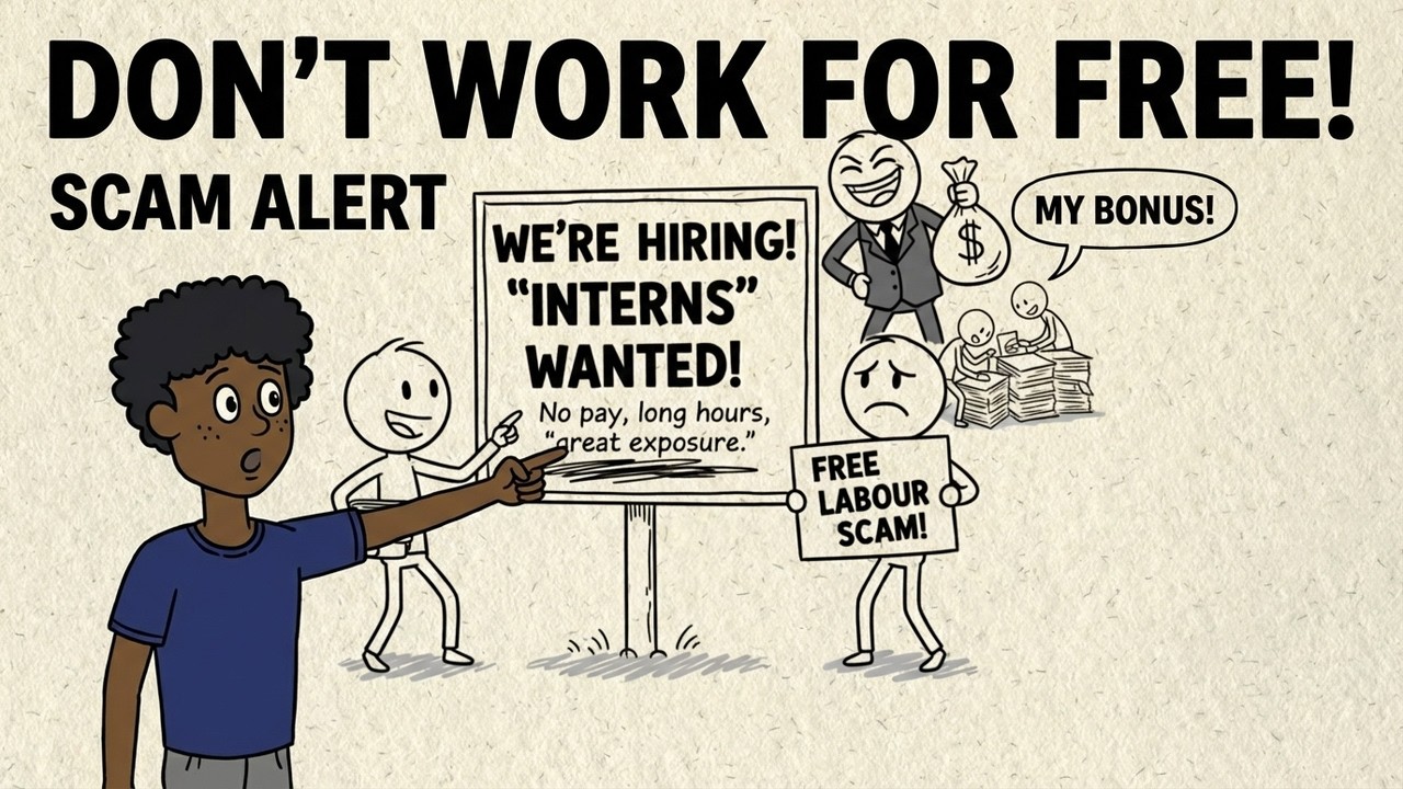 I Was Offered a Job...But They Wanted Me to Work for Free