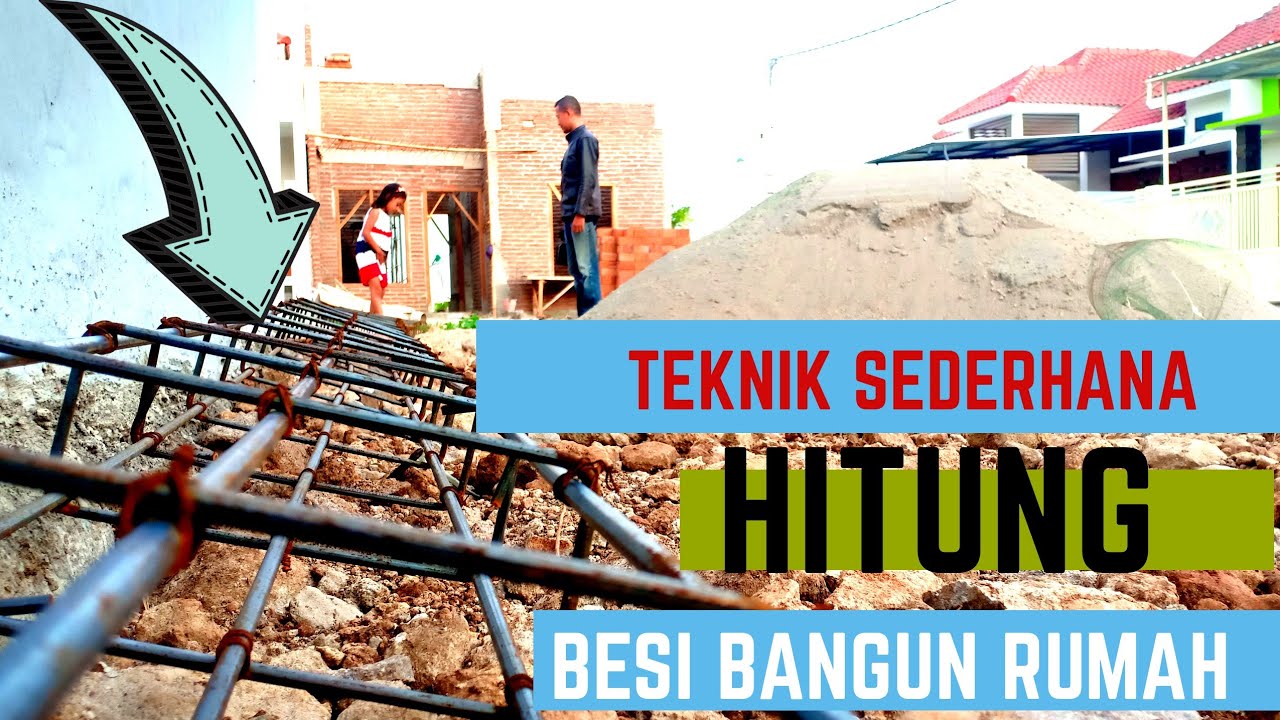 Cara menghitung besi bangun rumah #bangun rumah #rumah minimalis
