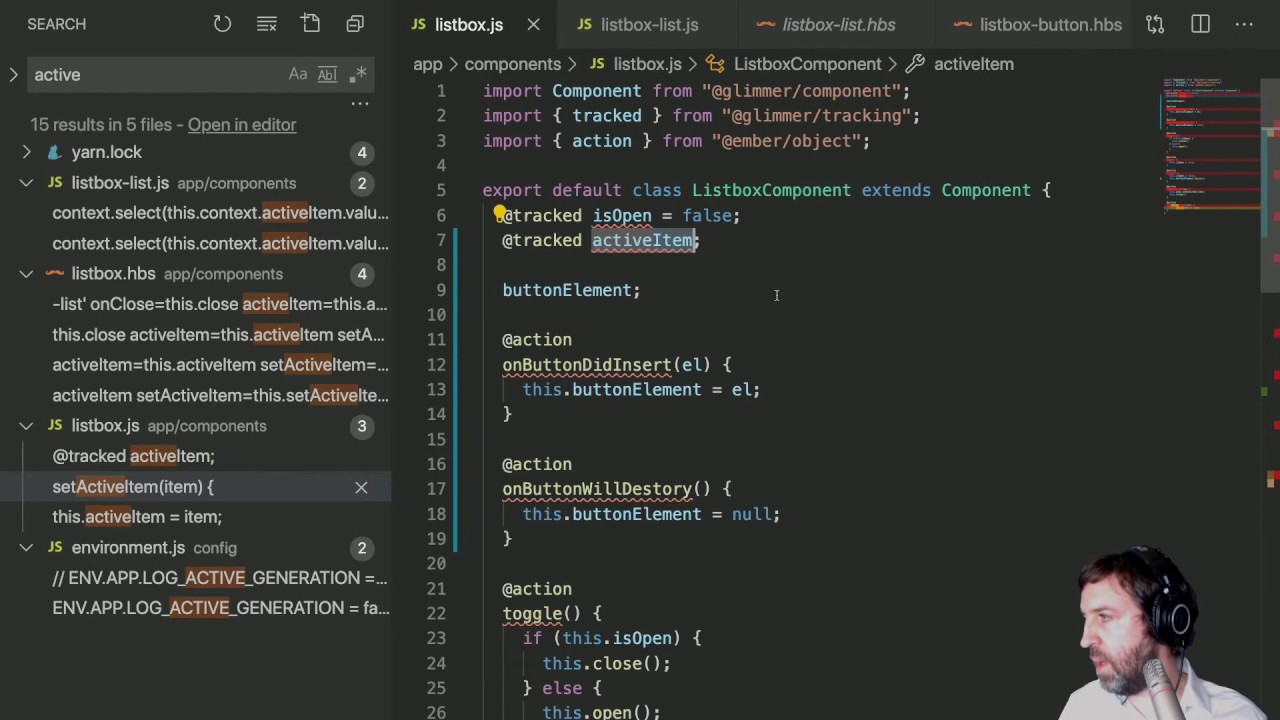 🐹(2/2) Building a menu component with Tailwind CSS and Ember.js
