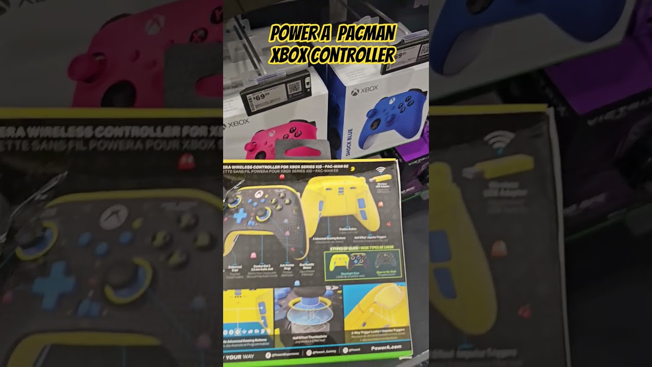Power A  PacMan  Xbox S|X Controller #xbox