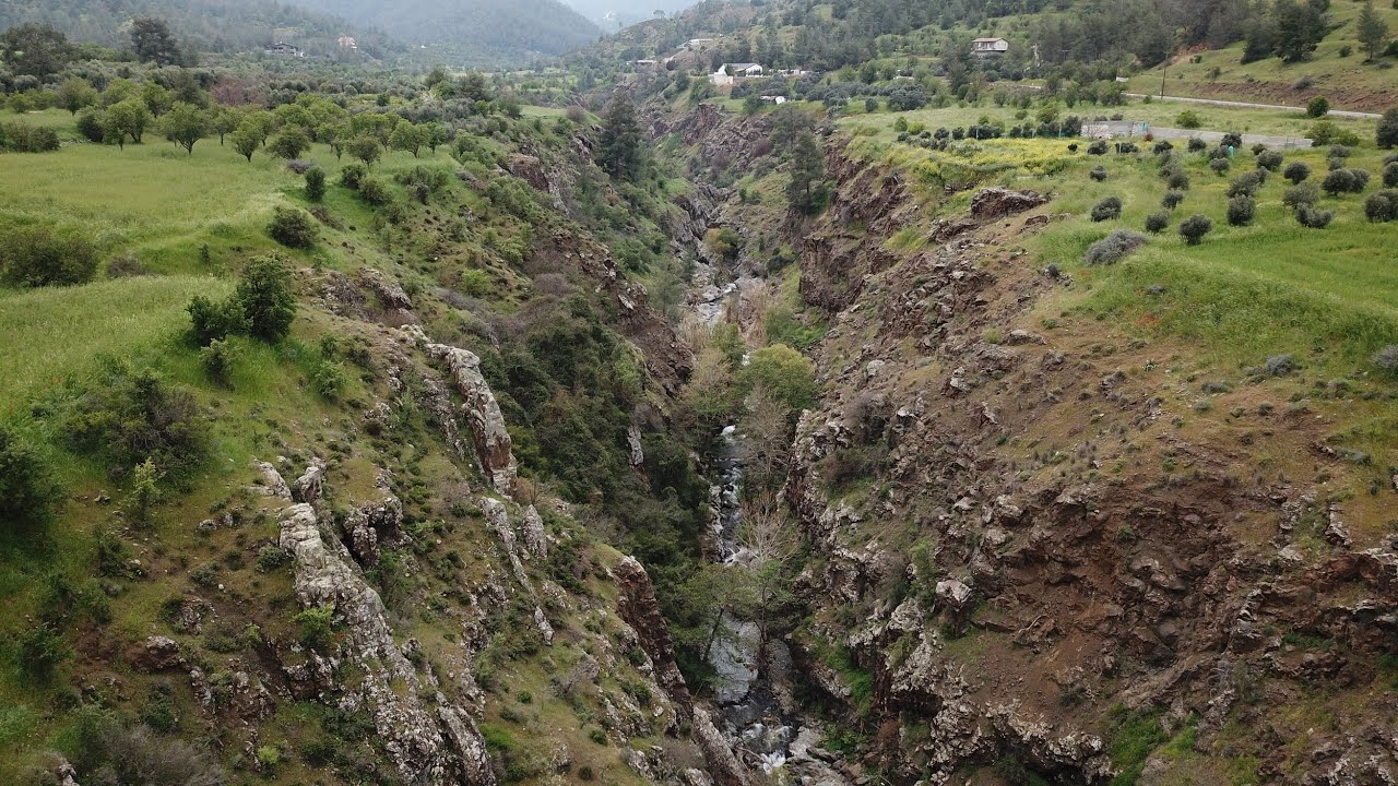 Cyprus Landscapes No 045 Gorge - Maroullenas River