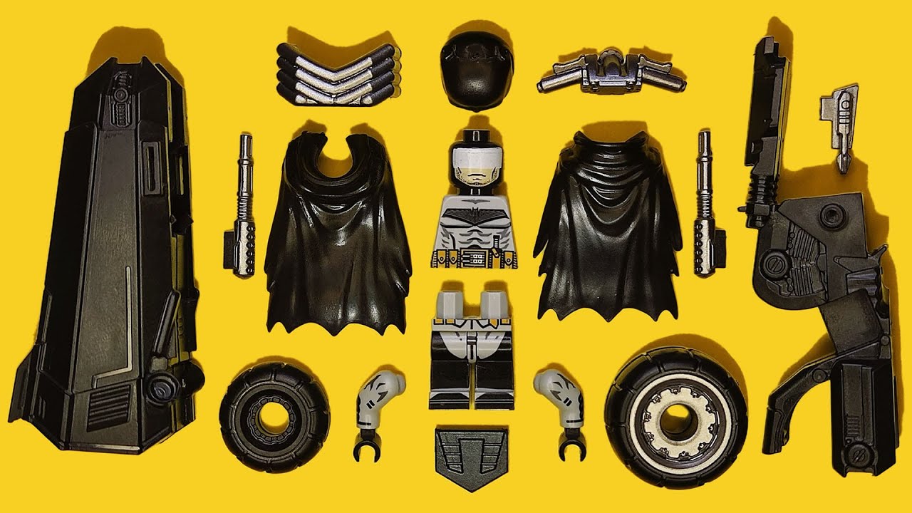 LEGO Batman: White Knight (Batcycle Edition) | Unofficial Minifigure | DC